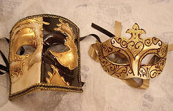 his and hers masquerade ball masks